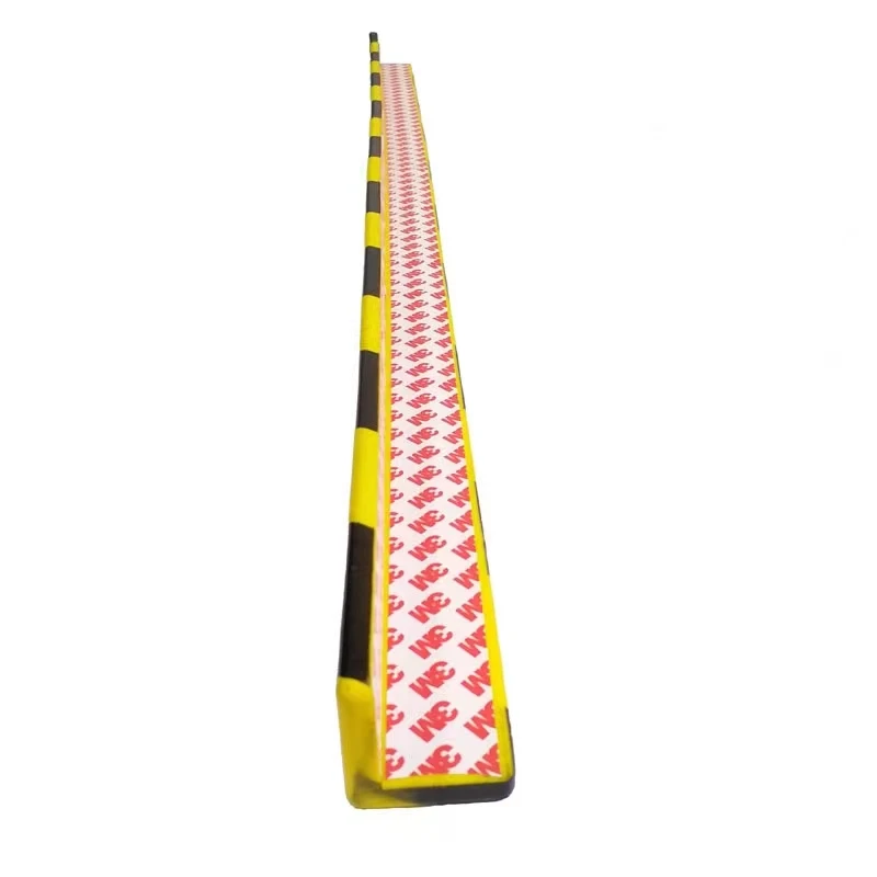 Yellow and Black Corner Guards - Eco-friendly Durable Prevent Collisions and Protect Wall Corners - High Visibility Warning