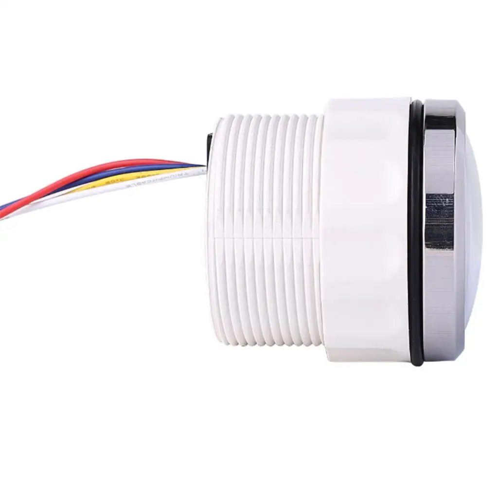 

Boat Trim Gauge Outboard Engine Trim Tilt Gauge Right Display White Dial