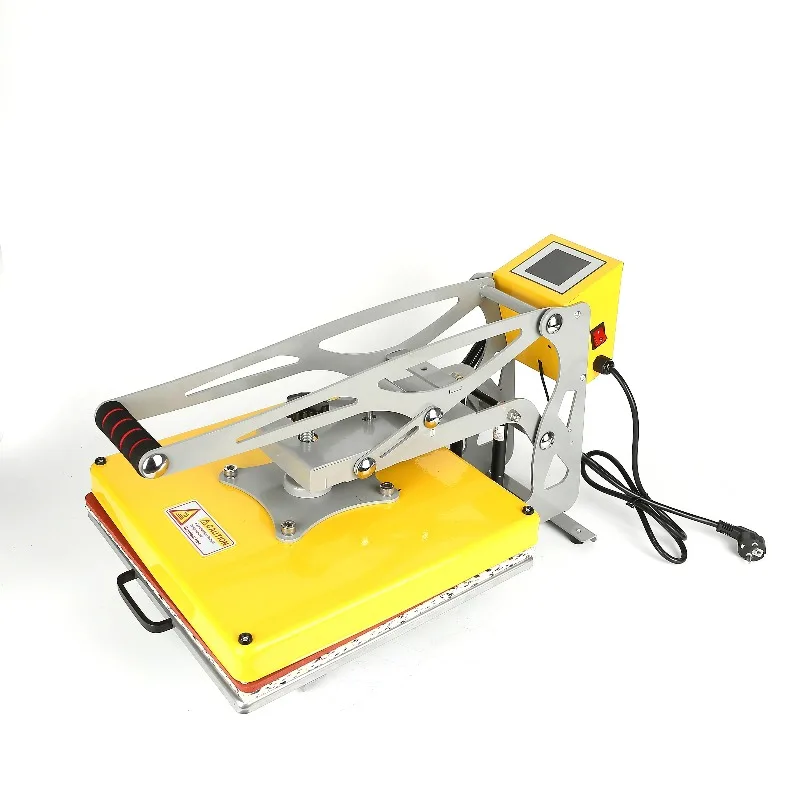 

2024 New T-Shirt Pillow Printing Machine Slide Track Heat Press Machine for Business Use White Color