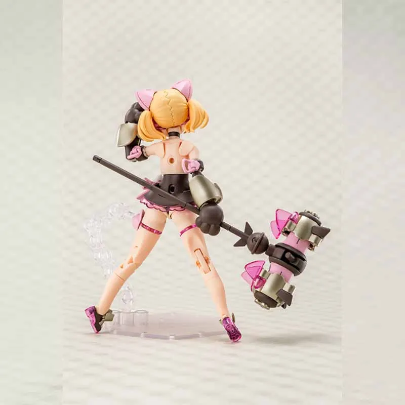 Alta qualidade Kotobukiya Original MEGAMI DISPOSITIVO PUNI MOFU KURO MAO Anime Action Figure Montagem Modelo Brinquedos Modelo Colecionável