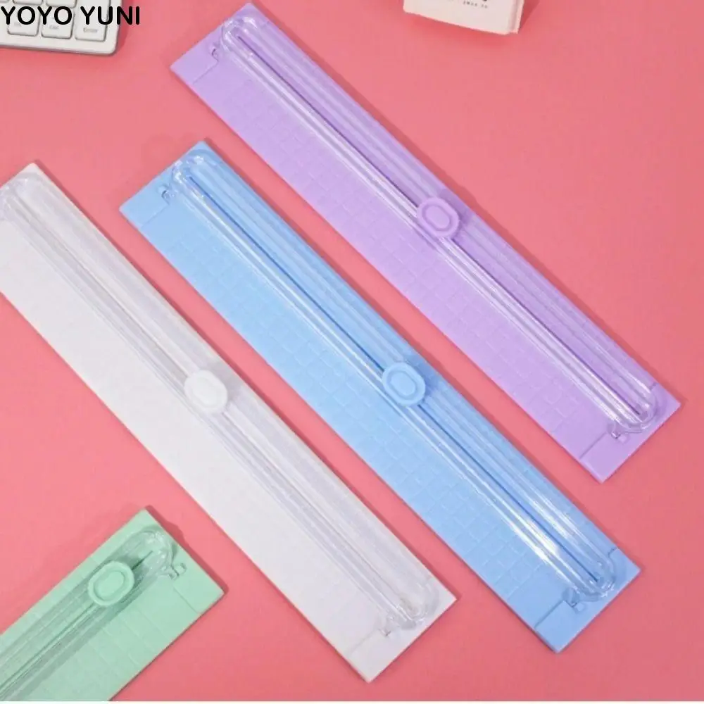 سكرابوكينغ أداة ورقة بطاقة صور الة قطع الورق آمنة المحمولة الورق المتقلب الحرف DIY بها بنفسك أداة قطع الورق مكتب المنزل #1