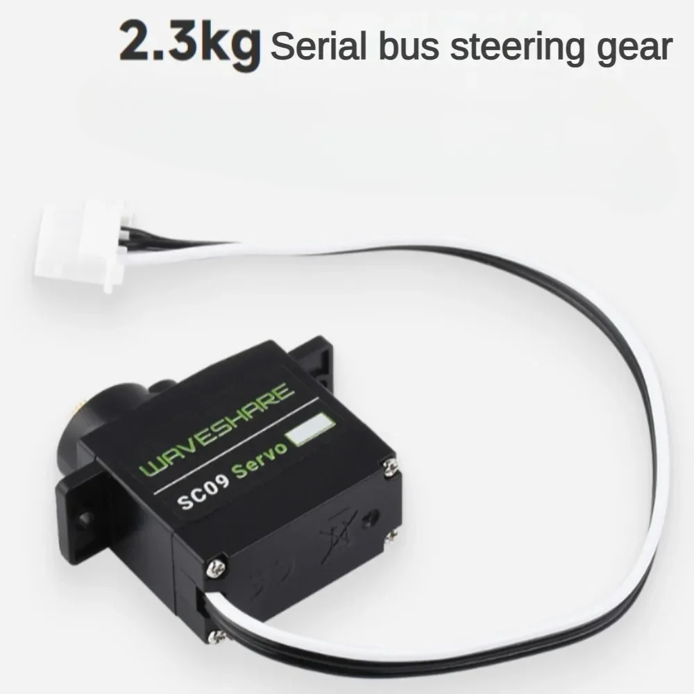 

Двухосевой последовательный двунаправленный двигатель с сервоприводом шины 2,3 кг 300 ° для автоматического управления с замкнутым контуром/робота, руки, ножки