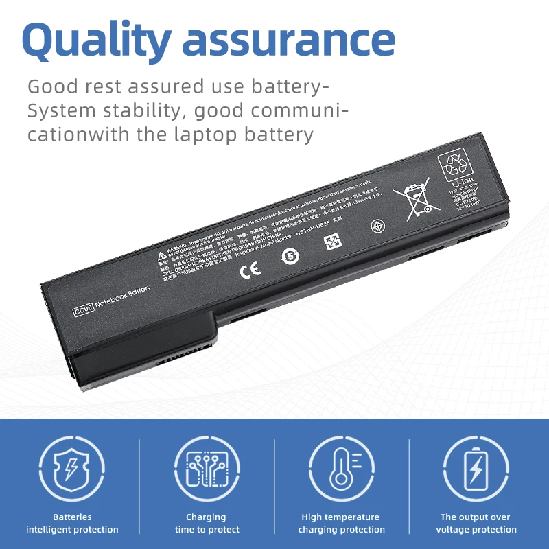 SUOZHAN  CC06 Laptop Battery For HP ProBook 6360b 6460b 6470b 6560b 6570b 6465b 6475b 6565b 8460p 8470p 8460W HSTNN-DB2F CC06XL