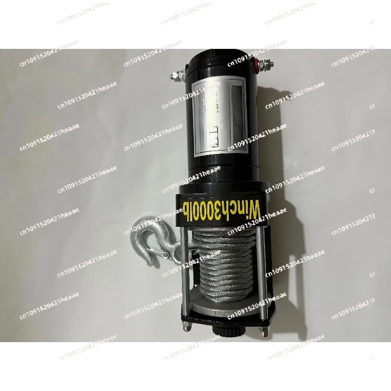 

Suitable for 3000l12V 24V vehicle self-rescue crane wireless remote controlElectric winch