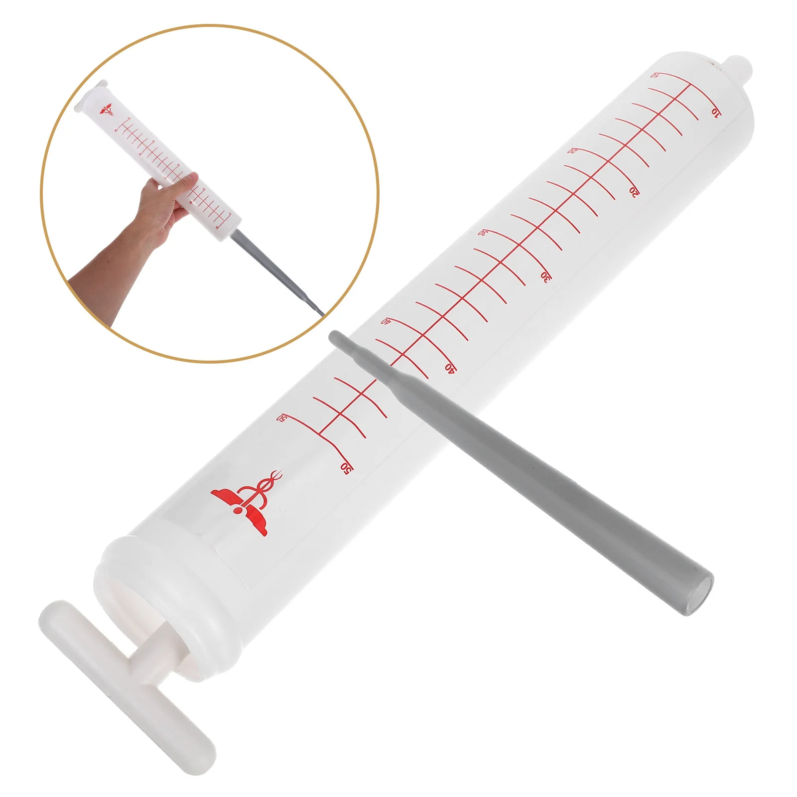 51 سنتيمتر حقنة عملاقة الدعامة نفخ حاقن وهمية لجميع القديسين الطرف الديكور معاطف للأطباء والممرضات زي ملحق الجدة جامبو