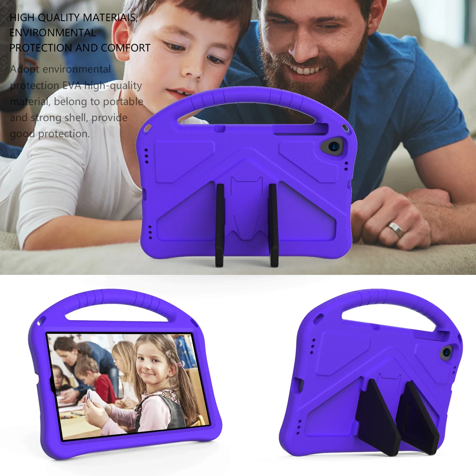 Cover For Lenovo Tab M10 HD 2nd Gen TB-X306F X306X 10.1 2022 M10 FHD PLUS TB-X606F X606X 10.3 inch EVA Tablet Case Coque