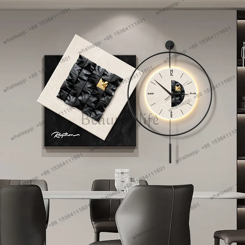 Best Sellers Living Room Luxury Wall Clocks Interior Modern Design Creative Silent Wall Watch Art Mural Fashion Reloj De Pared W