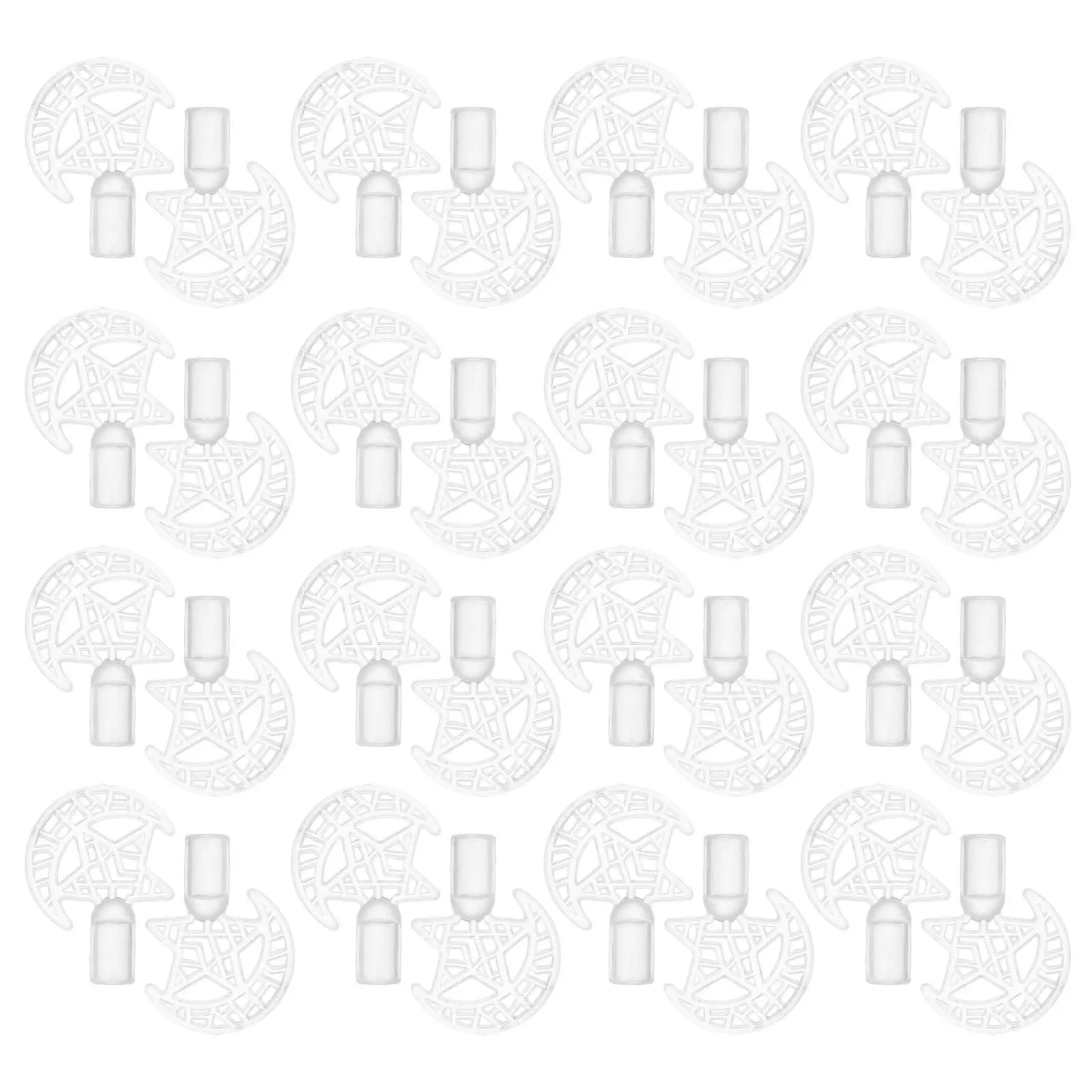 

200 шт. декоративных колпачков для ламп, устойчивых к погодным условиям, пластиковые сменные лампочки для гирлянд, мягкие светящиеся гирлянды для свадьбы