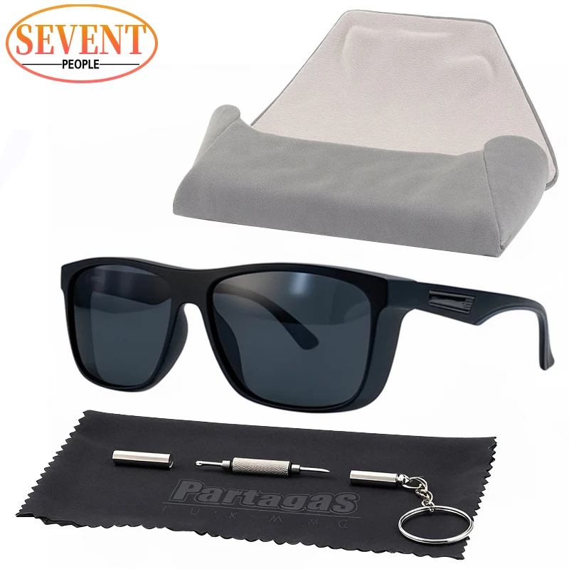 خمر الاستقطاب مستطيل فاسق النظارات الشمسية الرجال 2025 العلامة التجارية الفاخرة العصرية في الهواء الطلق القيادة نظارات شمسية للذكور ظلال كلاسيكية #6