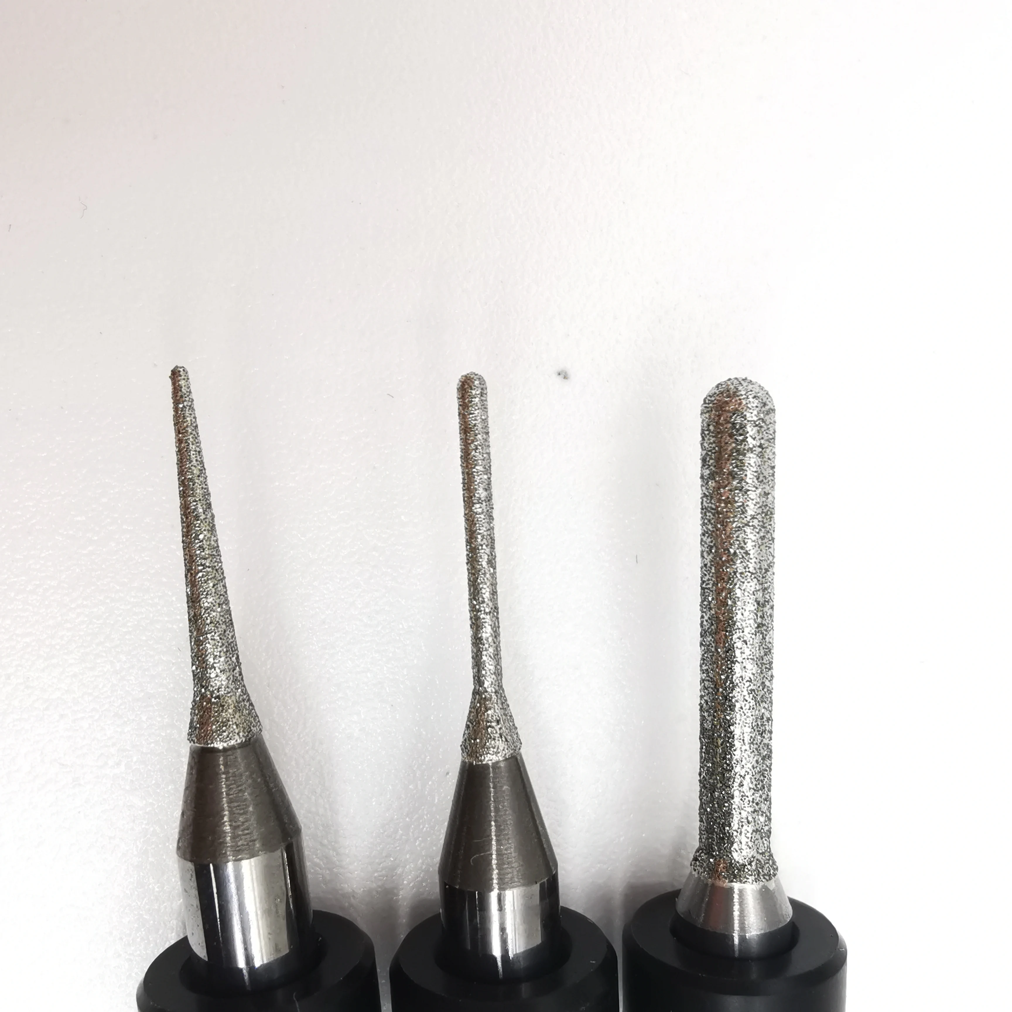 

XTCERA Milling Burs for Lithium Disilicate Dental Lab Milling Burs Glass Ceramics D3/D4 2.5mm 1.0mm 0.6mm Tools