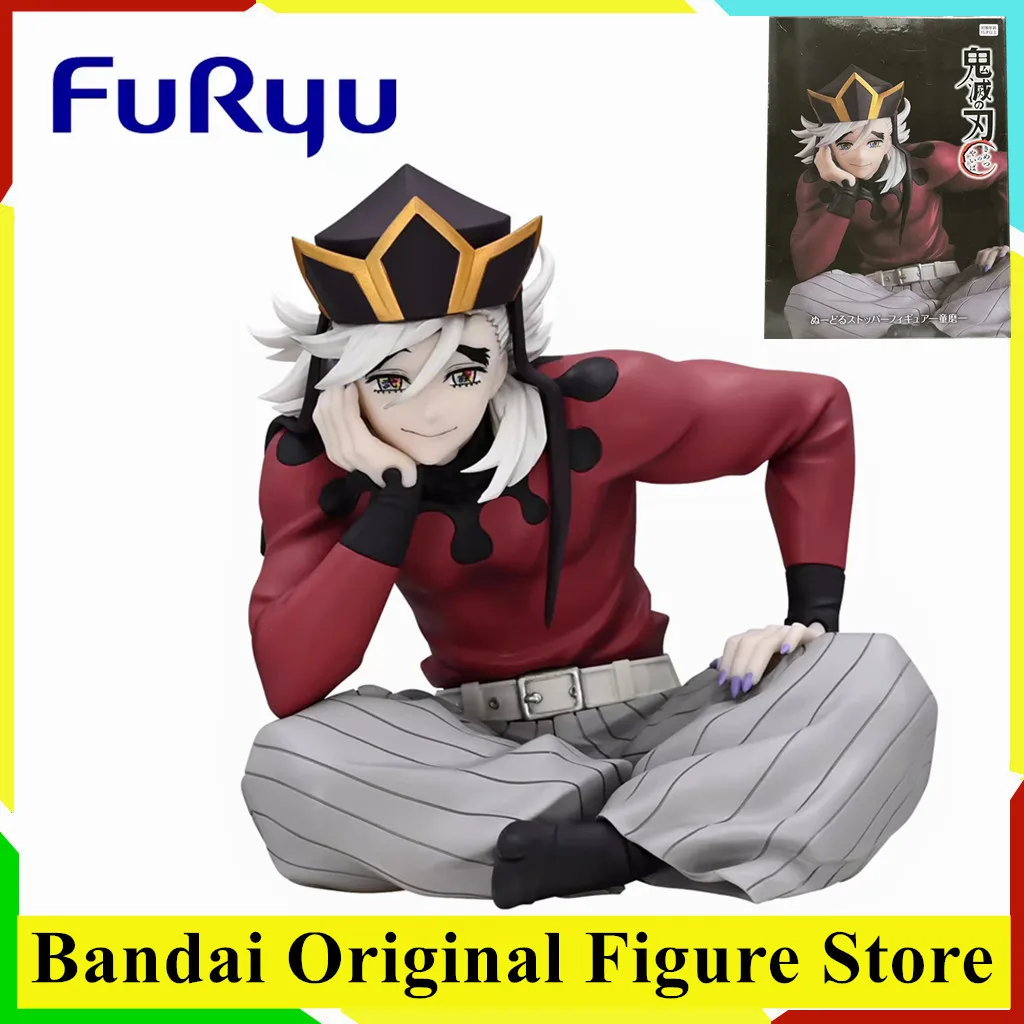 

Оригинальная фигурка FuRyu Anime Demon Slayer Doma, игрушки, модель из ПВХ, коллекция Kimetsu no Yaiba Douma, фигурка с лапшой
