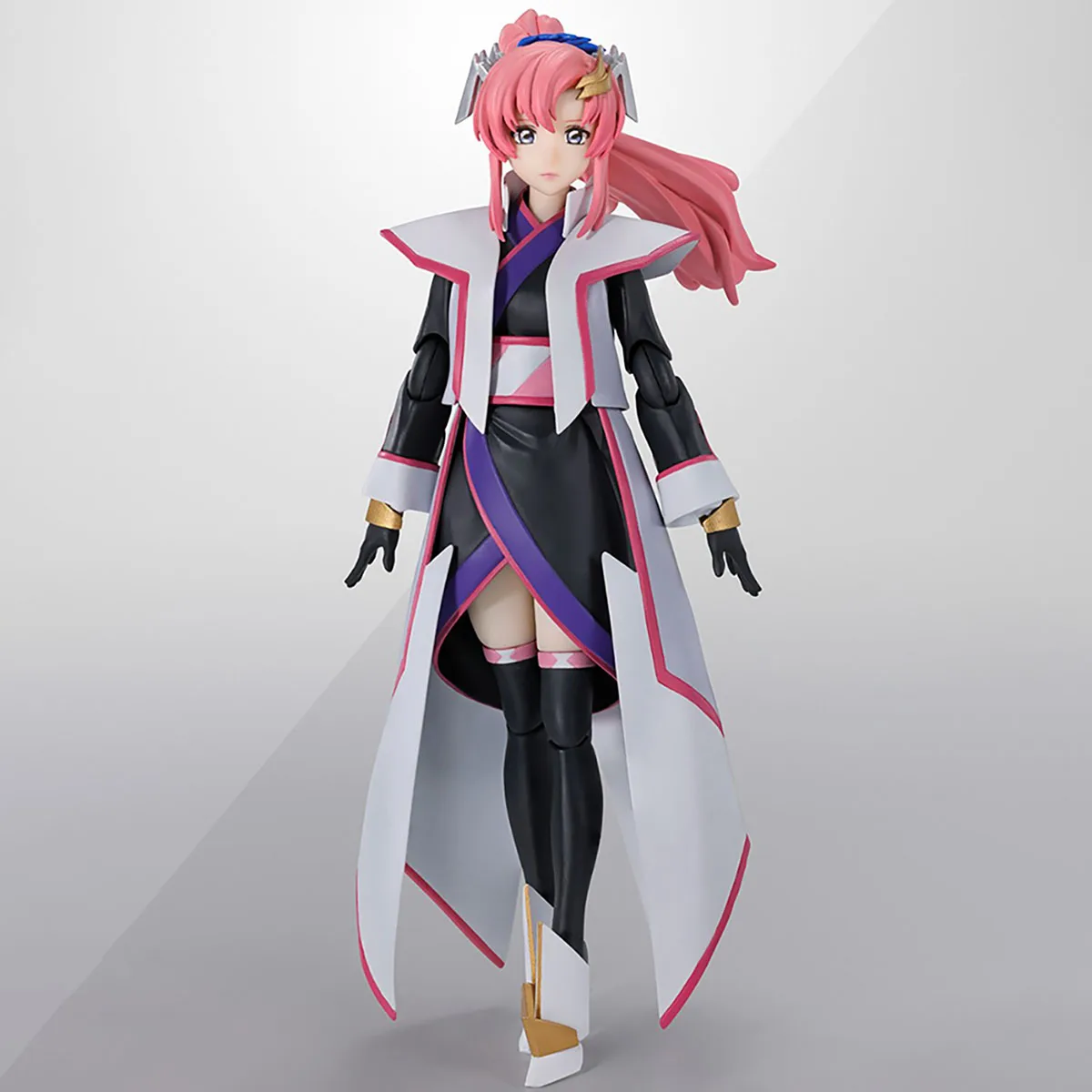 In Stock 13cm BANDAI SPIRITS S.H.Figuarts MOBILE SUIT GUNDAM SEED FREEDOM Lacus Clyne Compass Battle Surcoat Ver Anime Figure