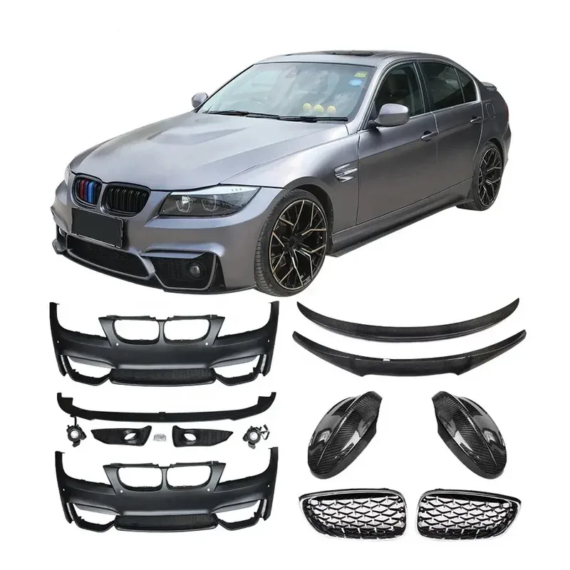 

Hot Sale Plastic Car Bumper Lip Body Kit with Front Bumper 3 Series E90 2005 2006 2007 2008 2009 2010 2011 2012