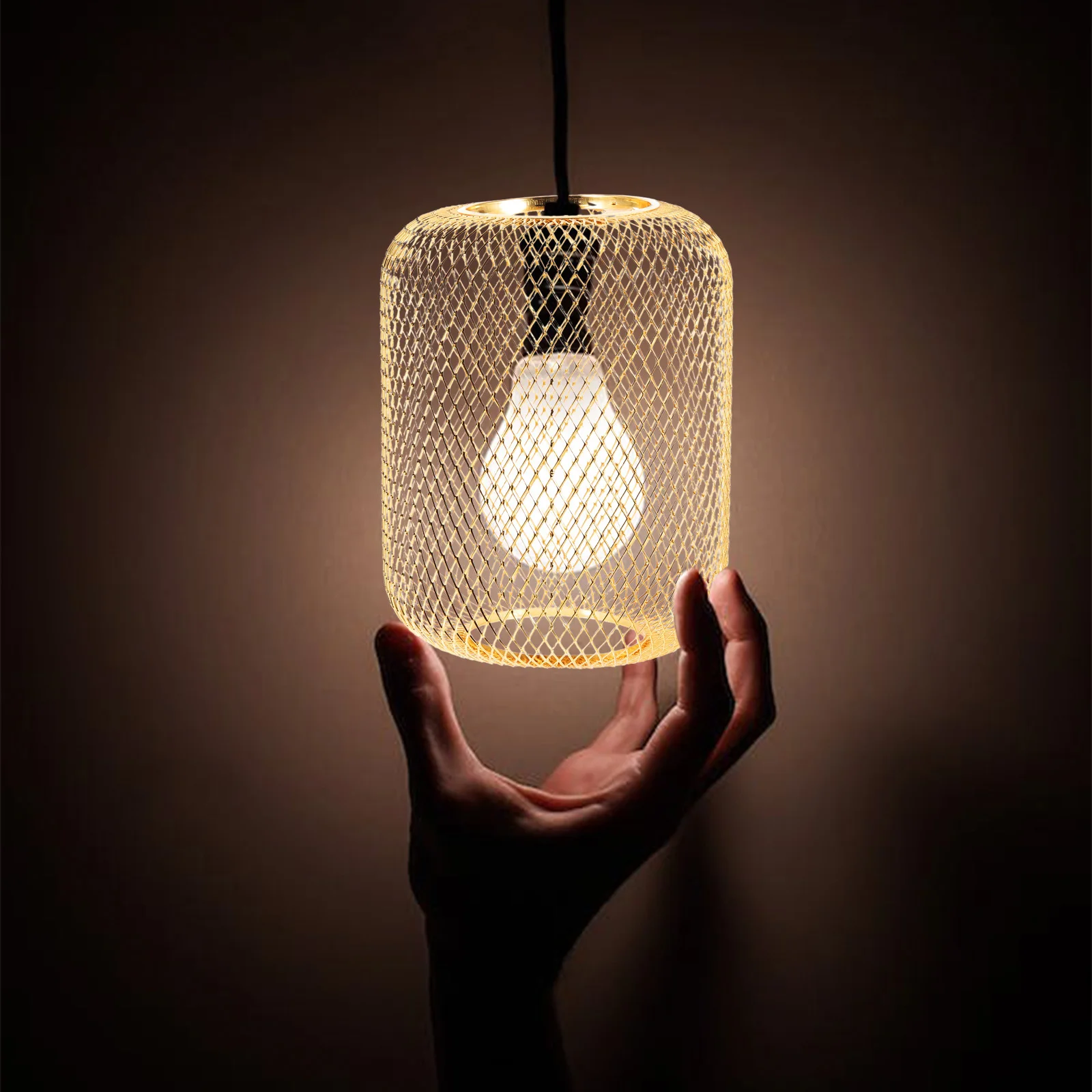 

Exquisite Metal Lampshade Hollow Out Design Modern Style Ceiling Light Cover for Home Restaurant Cafe Farmhouse Lamp Shade