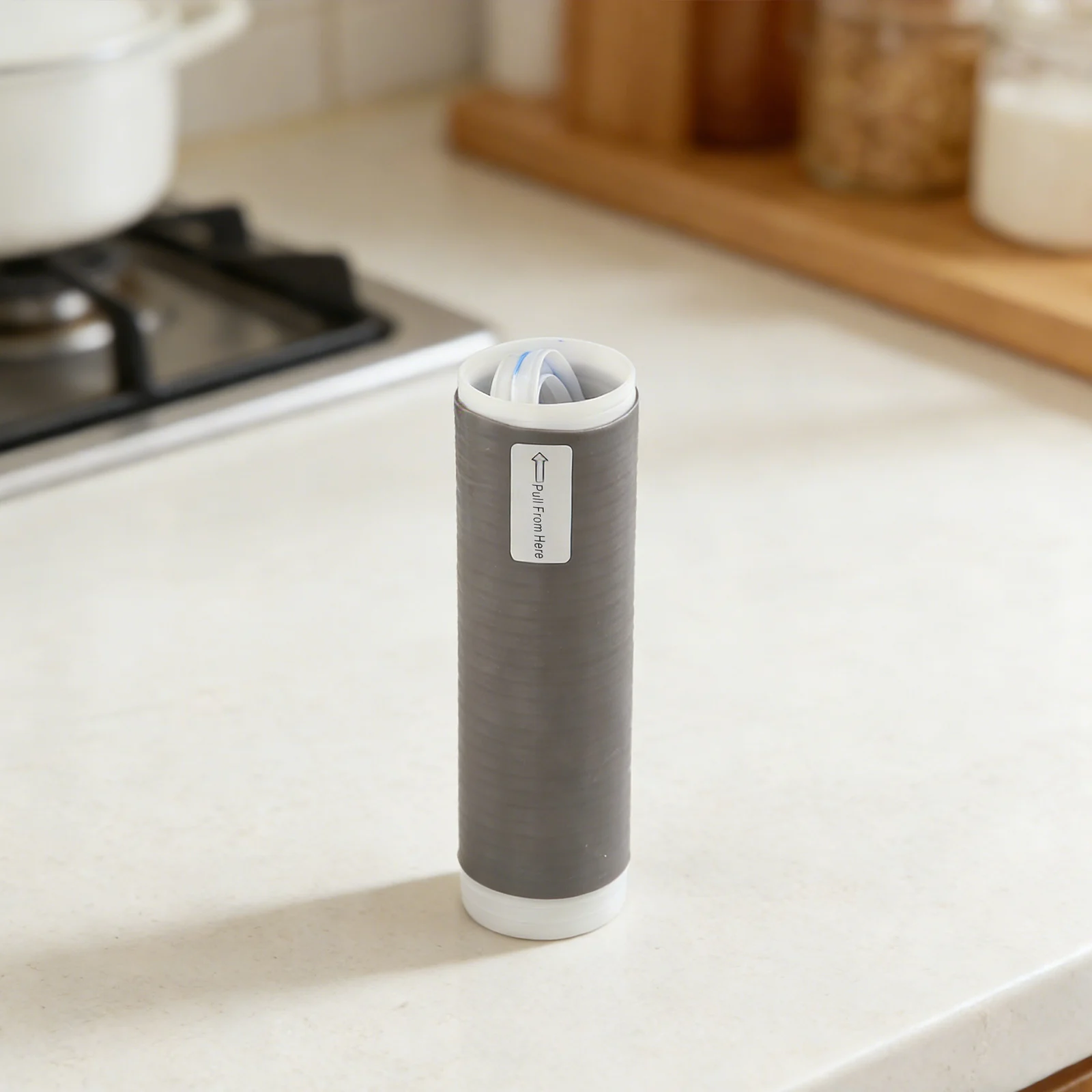 Anti-Scalding Pot Handle Protector Pot Rubber Heat Resistant It Can Shrink Automatically And Fit Closely Handle Cover
