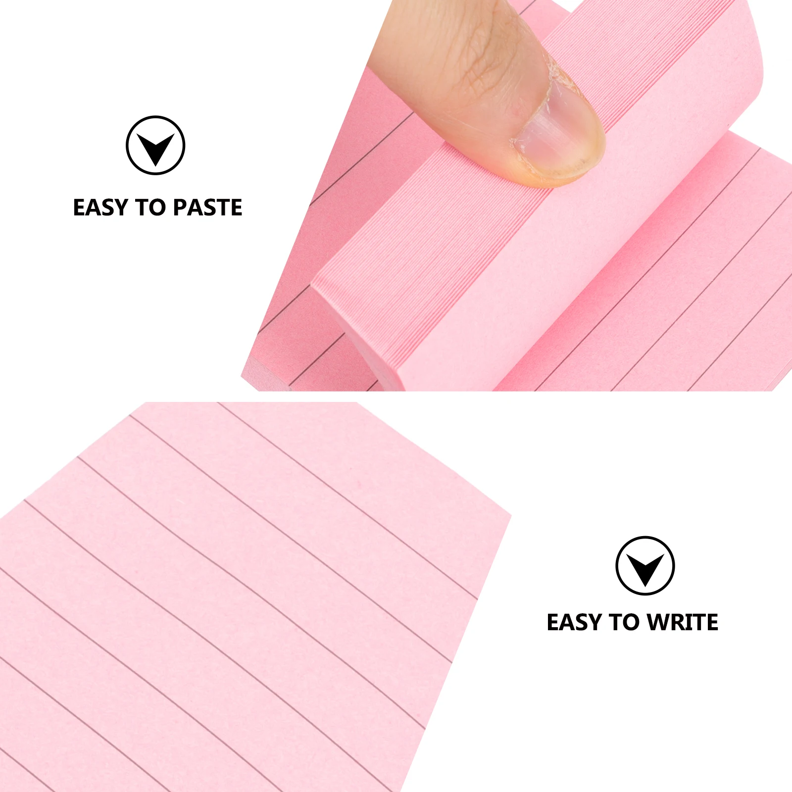 

12Pcs Creative Tearable to-Do List Notepads Office Message Stickers Colorful Self-Adhesive Memo Pads School