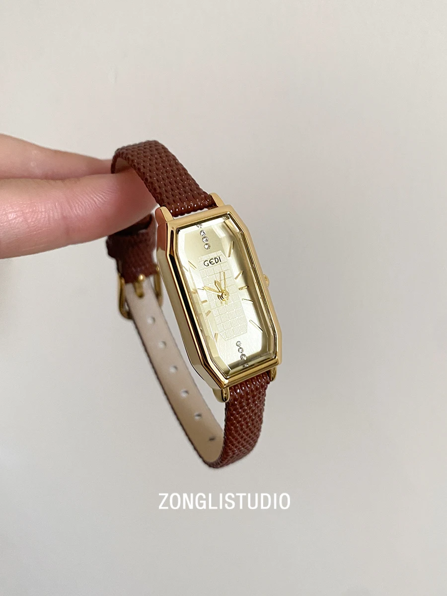 

New Women'S Wristwatch Stylish Rectangular Design Exquisite And Petite A Perfect Gift For Women A HighEnd Selection Of Watches.