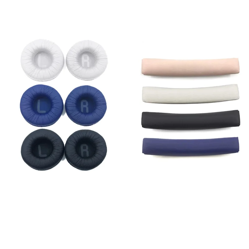 Replacements Foam Beam Headbeam Earpads Cushion for Jbl Tune 600BTNC T660NC T510BT T500BT T450BT Headphone Headband Ear pads