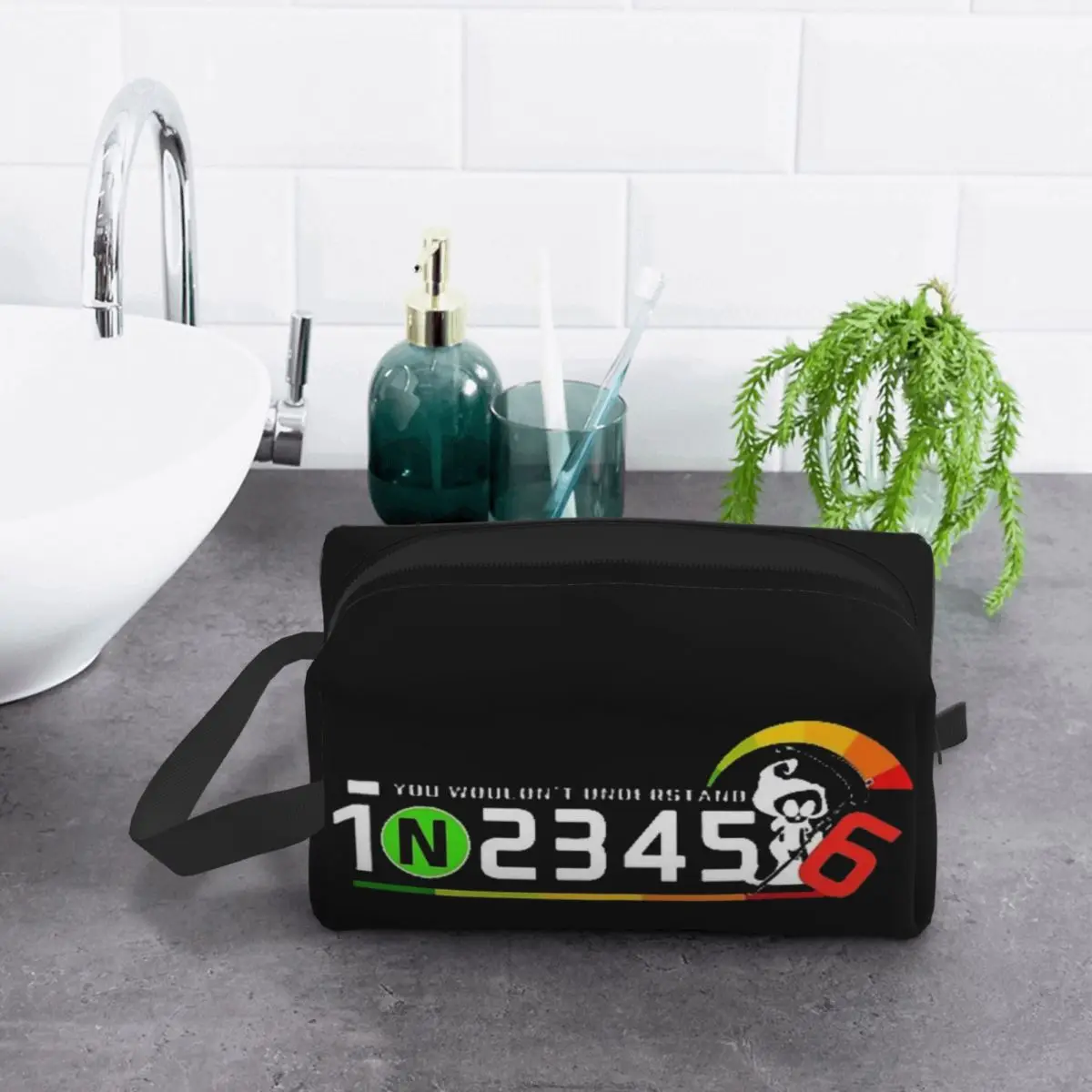 

1N23456 Мотоциклетная косметичка-органайзер для байкеров, дорожный несессер для туалетных принадлежностей, косметичка для путешествий, пенал