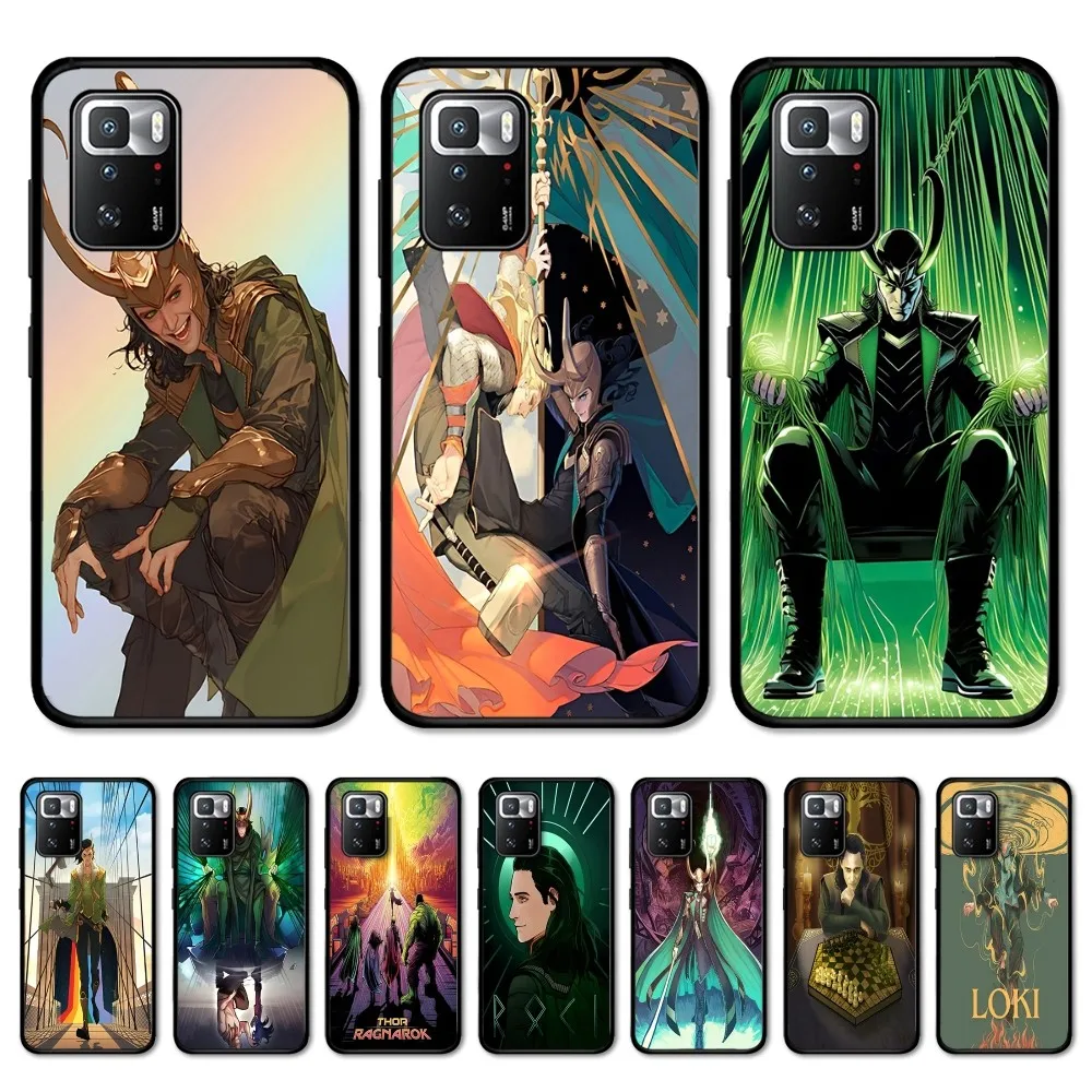 I-Iron M-Man D-Donnys L-Loki Phone Case For Redmi 5 6 7 8 9 10 Plus Pro 6 7 8 9 A GO K20 K30 K40 Pro Plus F3 Fundas