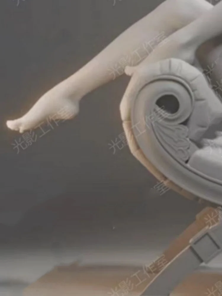 

Изящная фигурка из смолы для девочек Nsfw, масштаб 1/24, комплект модели, миниатюры «сделай сам», GK, разобранные и неокрашенные диорамы, игрушки