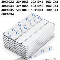 Super Strong Block Magnets With Double-sided Adhesive Sheet Powerful Magnets for Fridge, DIY, Craft, and Office Magnets