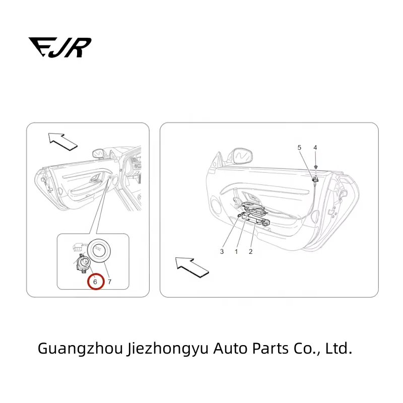 Rearview Mirror Adjustment Switch Button For Maserati GranCabrio GranTurismo Quattroporte Door Mirror Switch