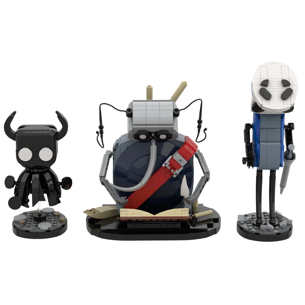 

Gobricks MOC Hollow Knight Npc Building Block Model Popular Games Figure Pure Vessel Creative Bricks Assembly Toys Kids DIY Gift