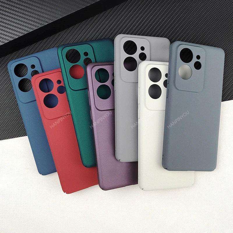 Ultra Thin Sandstone Matte Case For Realme GT6 (China) 6.78