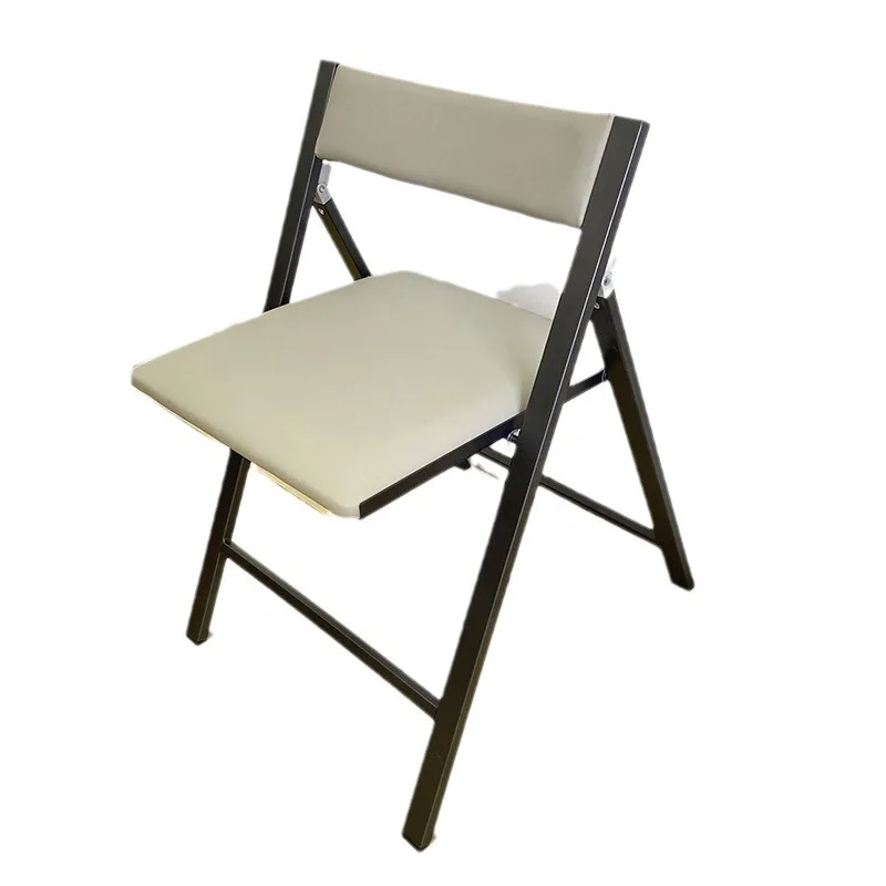 

Multifunctional Easy Storage Portable Leather Folding Home Outdoor Office Conference Chair