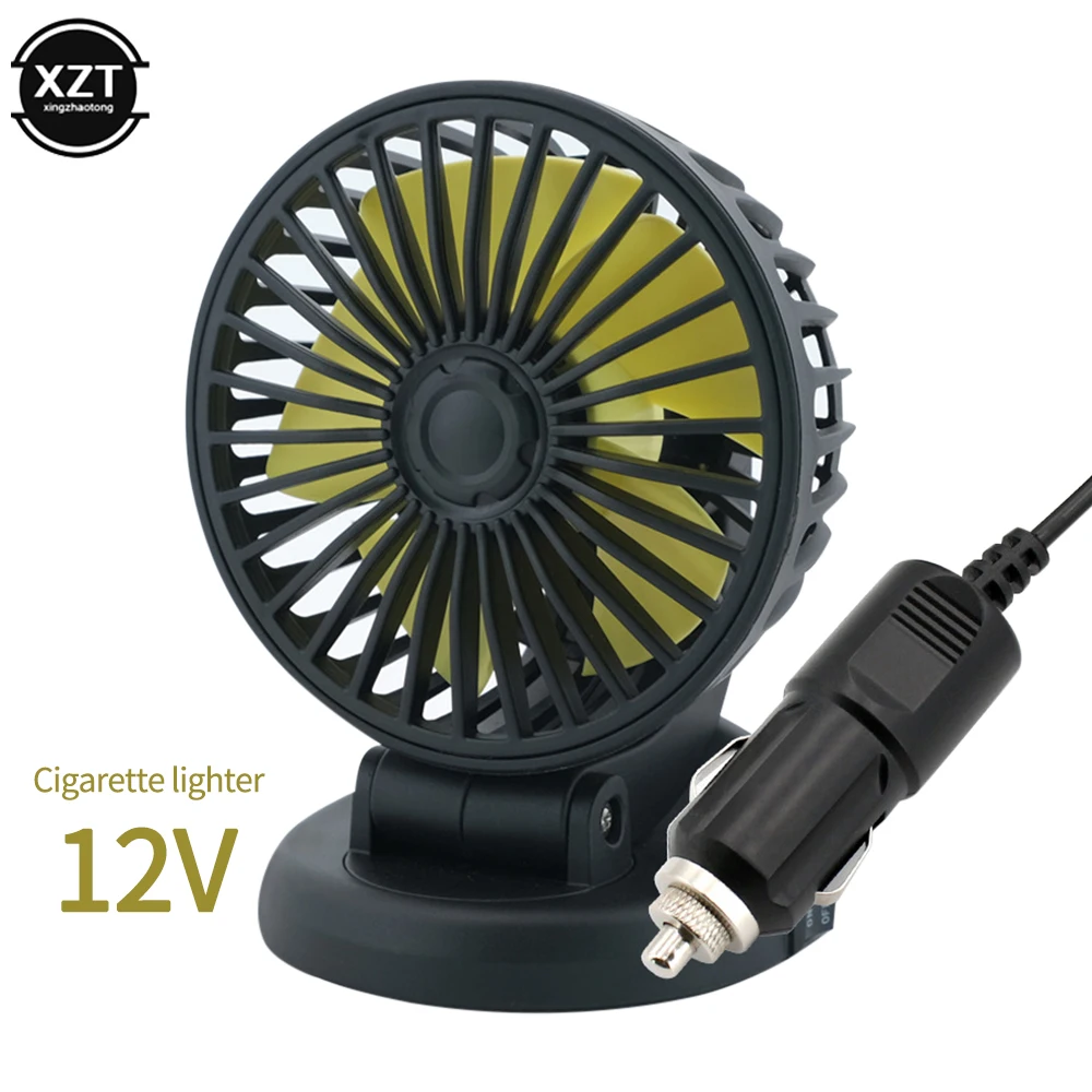 Car Folding Fan Single Head Cooling Fan For Car Vehicle Summer Cooling Fan 5V/12V/24V USB/Cigarette Lighter Plug Car Fans