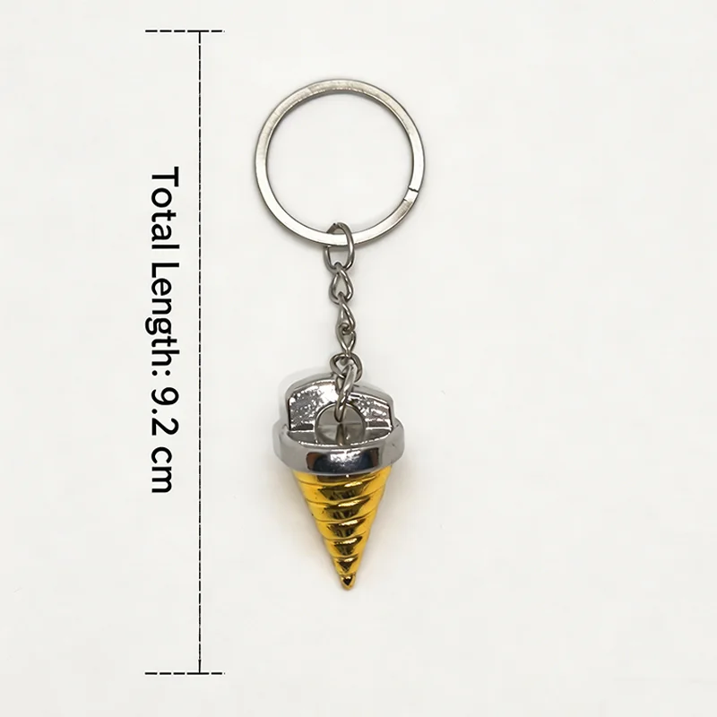 Gurren Lagann Core Drill Necklace Keychain Tengen Toppa Anime