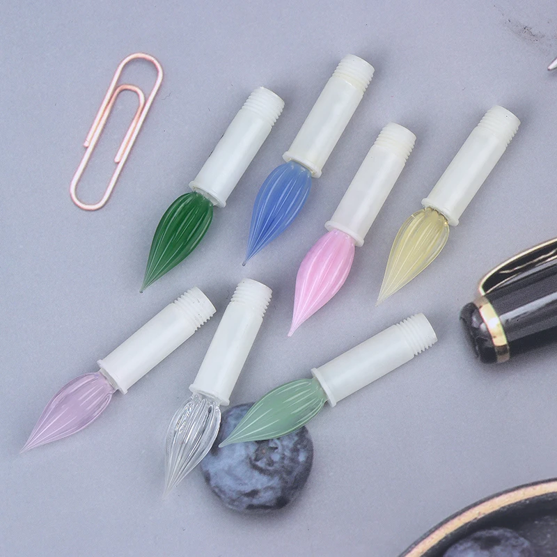 [F] Glass Pen Nib Fit For Jinhao 82 Fountain Pen Dip The Pen Tip In Water Stationery Office School Supplies Writing Gift Pen - view 5