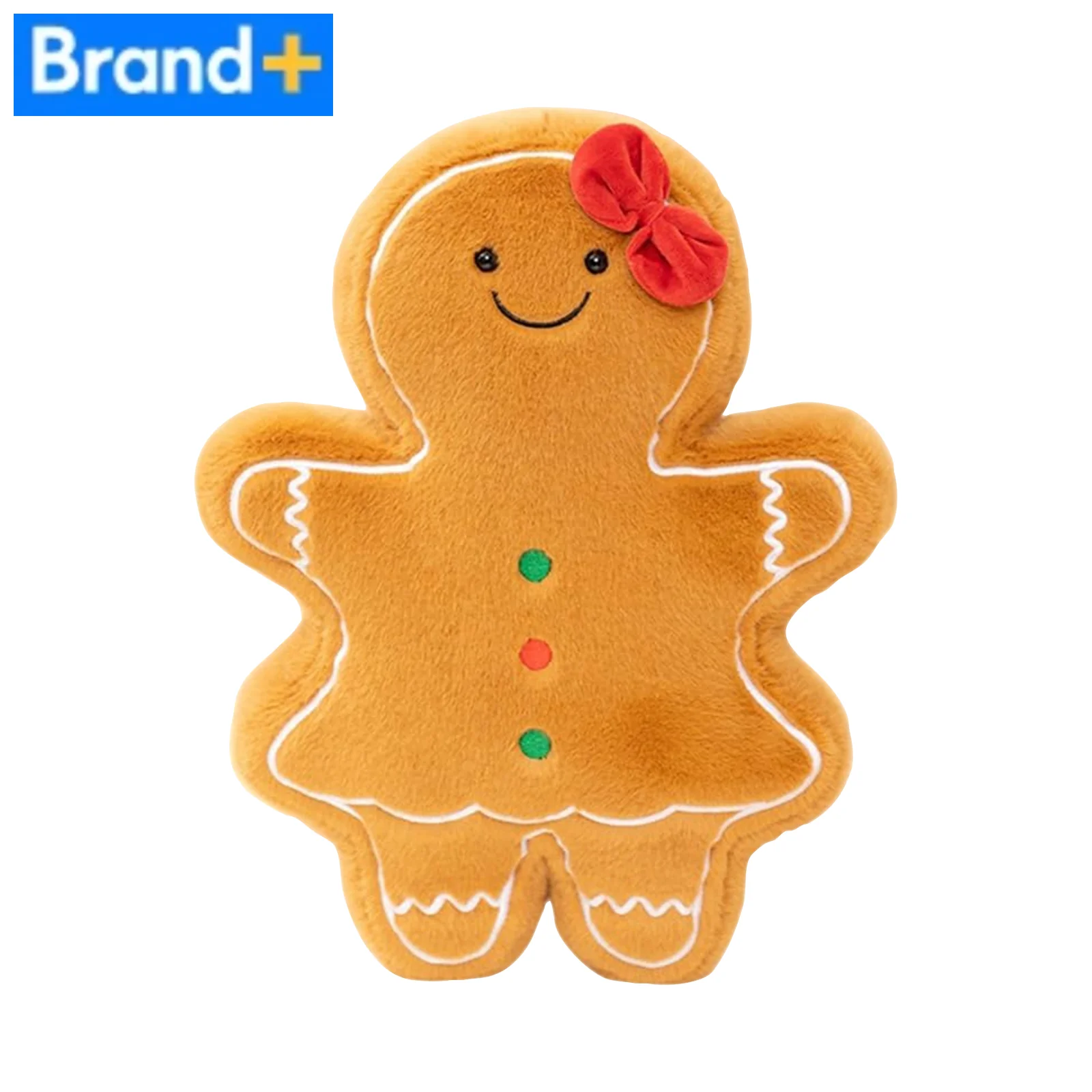 وسادة بسكويت عيد الميلاد المطرزة بحشوة إسفنجية - لهجة عطلة فاخرة للمنازل الحديثة، يجمع بين سحر الزخرفية مع ألتيما #3