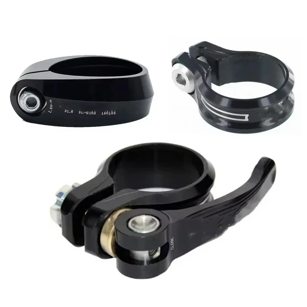 

Quick Release Locking Dropper Seatpost Clamp 31.8-34.9-36.4mm Compatible Bicycle Mountain Bike Seatpost Dropper Post Clamp