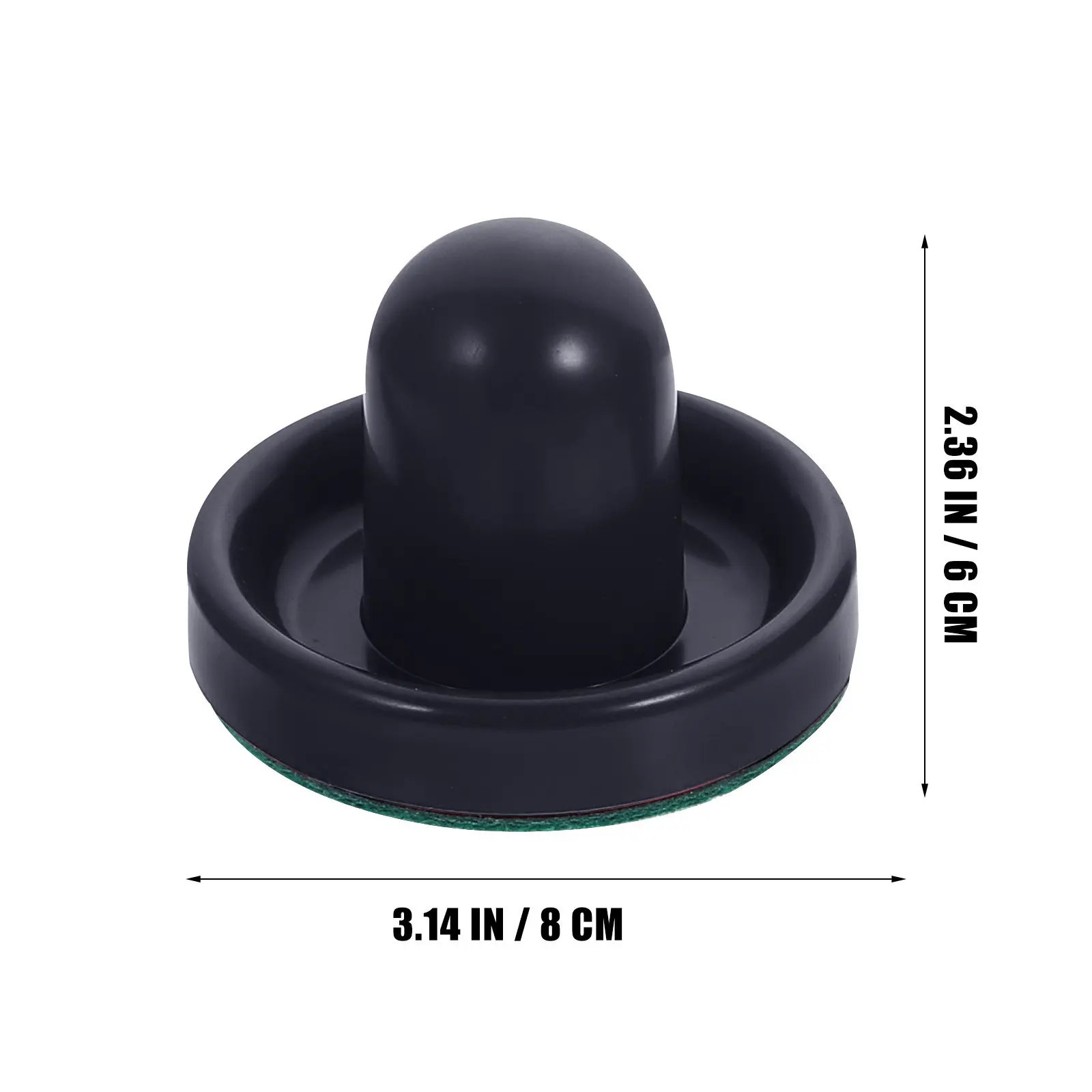 1Set Air Hockey Accessories Plastic Pucks Pushers Replacement Kit Ergonomic Comfortable Grip for Standard Air Hockey Tables