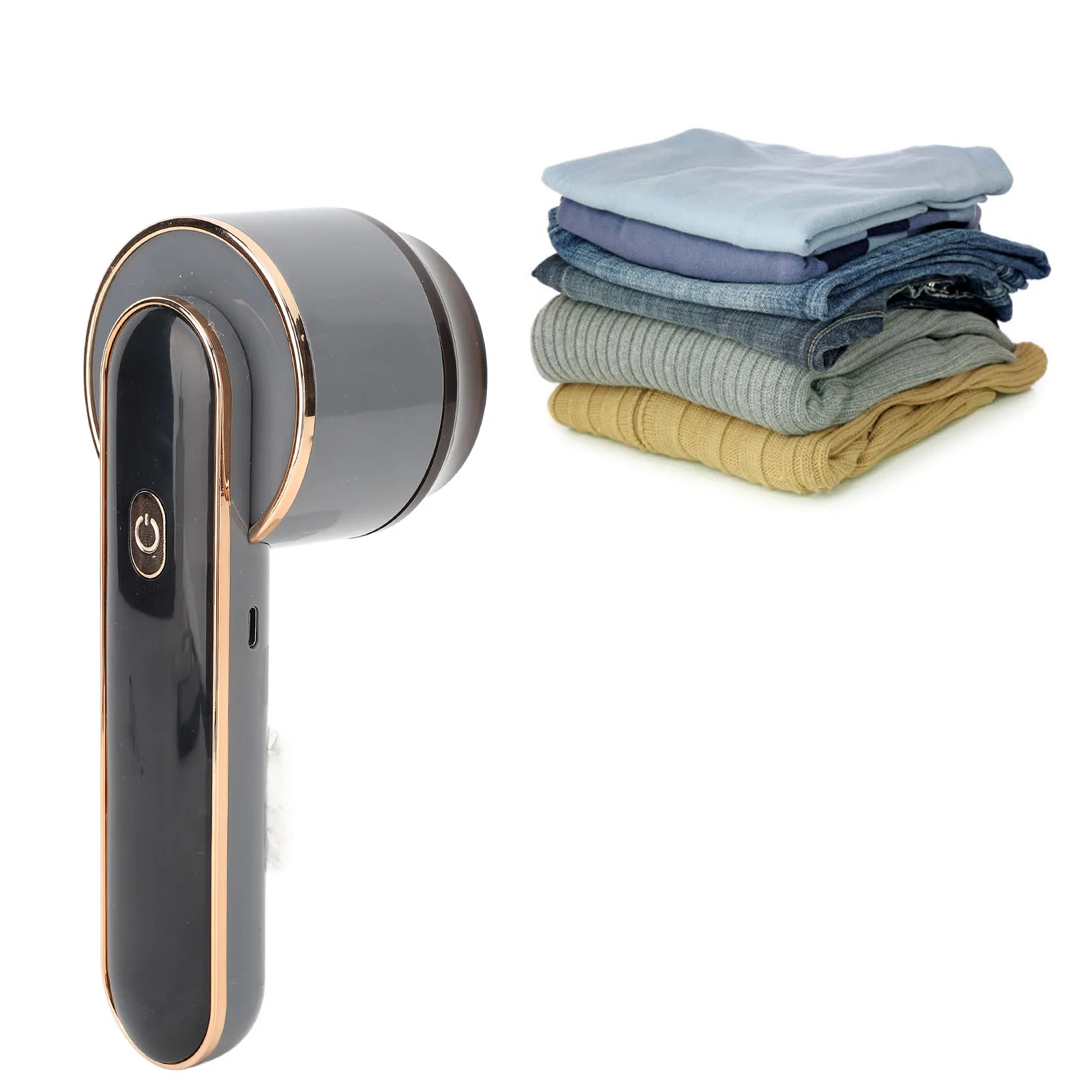 8W Electric Lint Remover 1200mAh Rechargeable Battery Fabric Shaver Efficient Fuzz Trimmer for Sweater Blankets Bedding