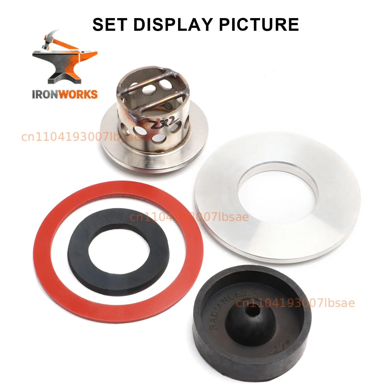 Precision Silicone Gasket & Rubber Flask Set for Jewelry Vacuum Casting - High-Temp Resistant Tools