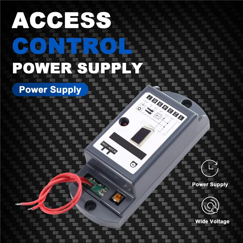【ELEVATE LIFE】 Alimentation de contrôle d'accès 110 V-220 V Large tension 12 V 3a Sortie Petit volume utilisé pour le système de contrôle d'accès