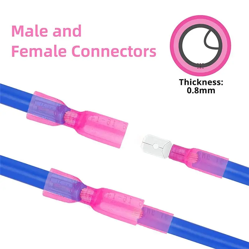 Need 480PC Heat Shrink Wire Connectors Terminals Seal Electrical Butt Connectors Solder for Marine Car Truck Wire Joint