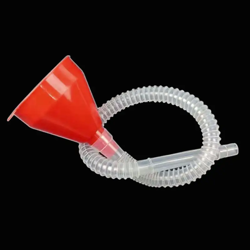 Motorcycle Car Refueling Multi-Function Funnel  Engine Oil Additive Farm Machine Funnel Filling Spout Pour Tool