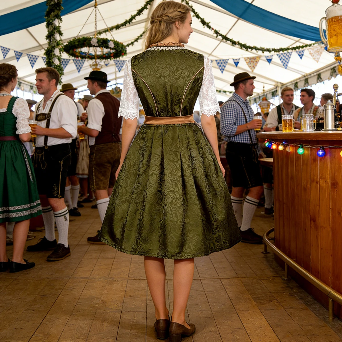 Women German Oktoberfest Outfi - đánh giá và giá Women'S Vacation Accessories