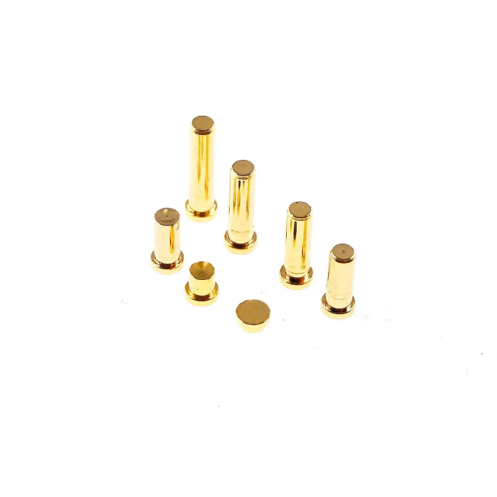 10Pcs Diameter 2.0 MM Pogo Pin Connector Female Seat 1 2 3 3.7 4.5 5.5 6 7.0 Height 3 AMP SMT Surface Mount PCB Straight Gold 1u