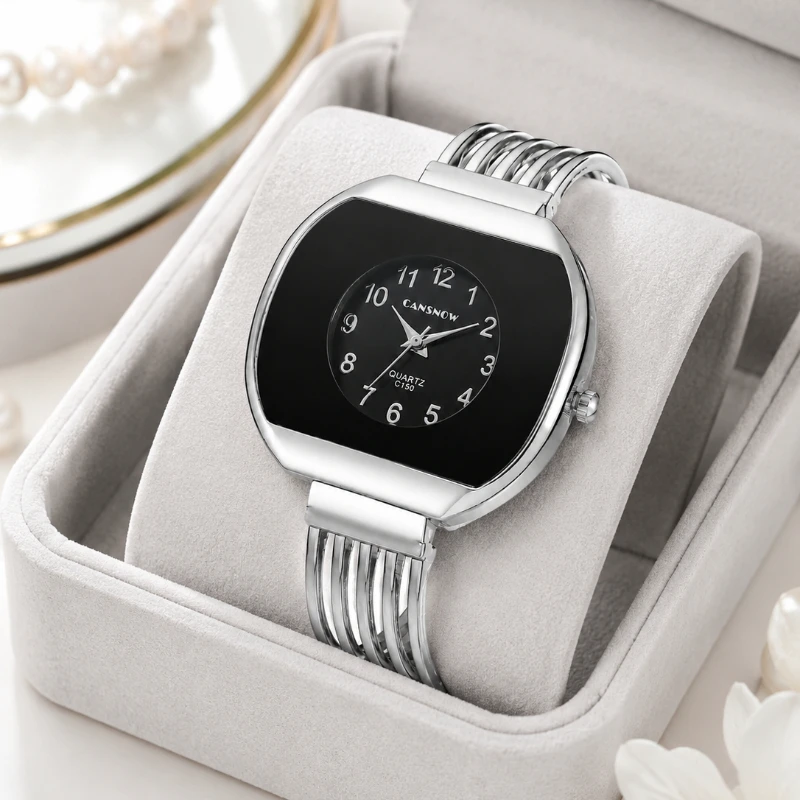 Vintage Jewelry Watches Women - ヴィンテージスタイル中空オープンバングルレディースウォッチ高級クォーツアナログ女性用腕時計ジュエリーギフト女性用腕時計レロジオ