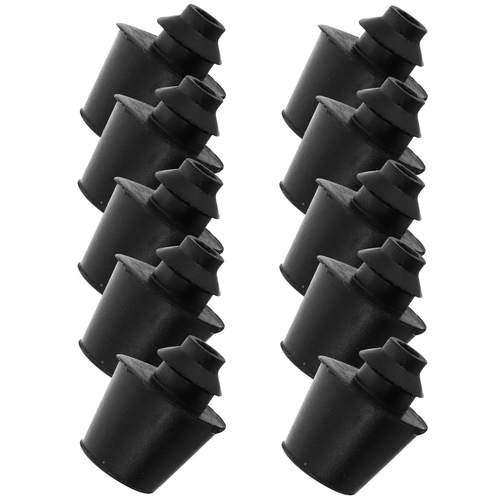 

10pcs Car Door Buffer Block Anti Collision Rubber Vibration Plugs Trunk Rear Bumper Protector Hood Stopper