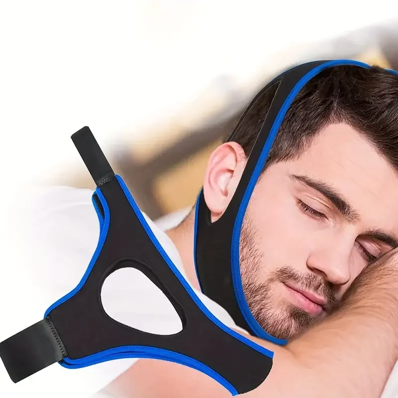 Snoring Chin Strap Suitable For Snoring Comfortable Universal Anti-snoring Device Adjustable To Effectively Sleep-assisted For U