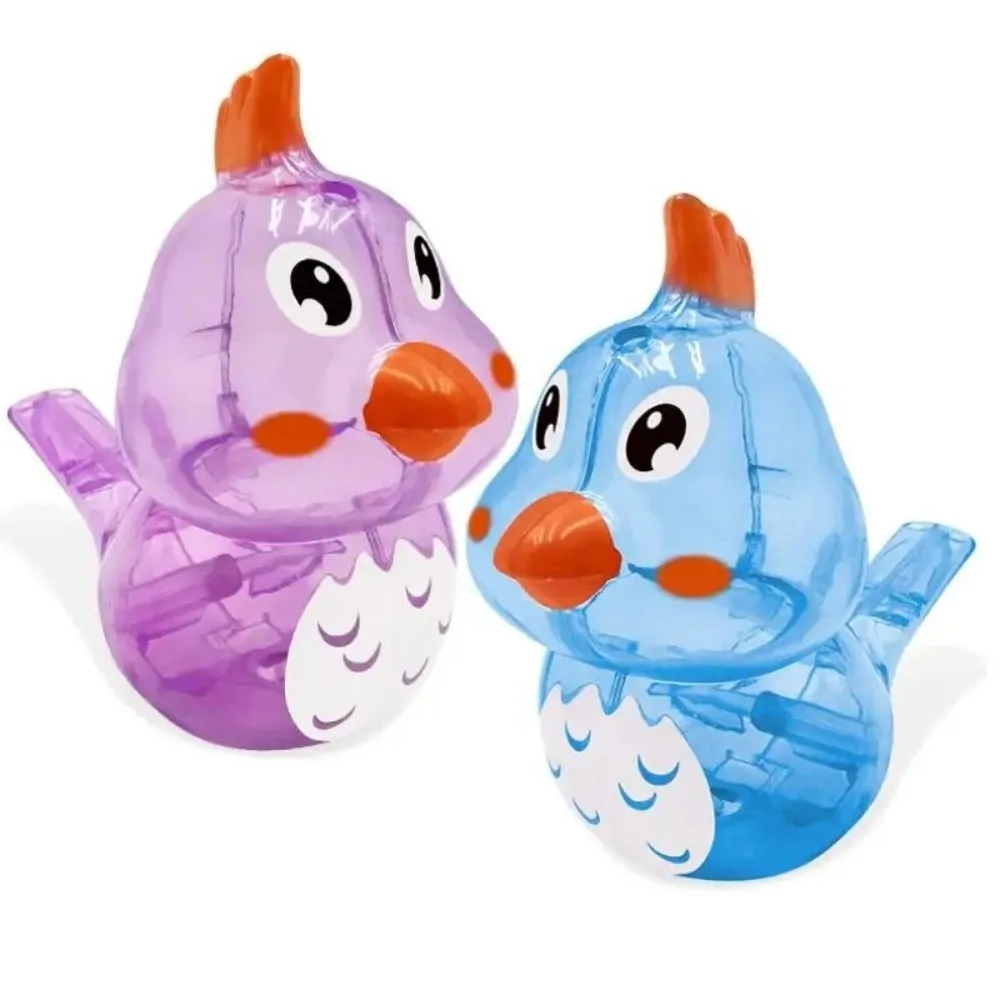 New with Lanyard Water Bird Whistle Add Water Multicolor Cartoon Bird Whistle Bathtime Musical Musical Instrument