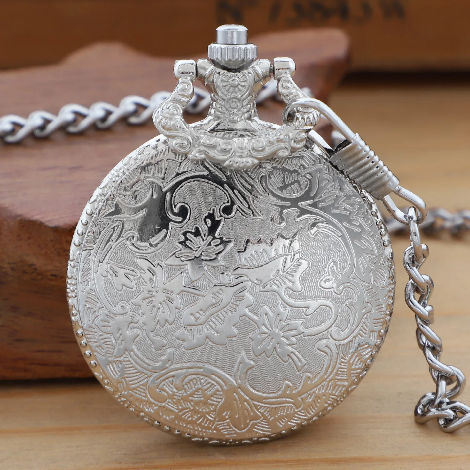 Серебряный Золотой Орел Дизайн Роскошные Кварцевые Карманные Часы Стимпанк Антикварные Мужчины Женщины Подвеска Цепочка Часы с Цепочкой Подарки