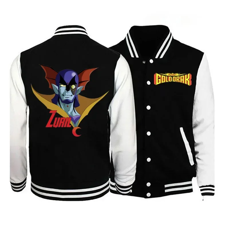 

Goldorak new top fashion character Loose pilot jacket autumn baseball uniform casual printing female jacket