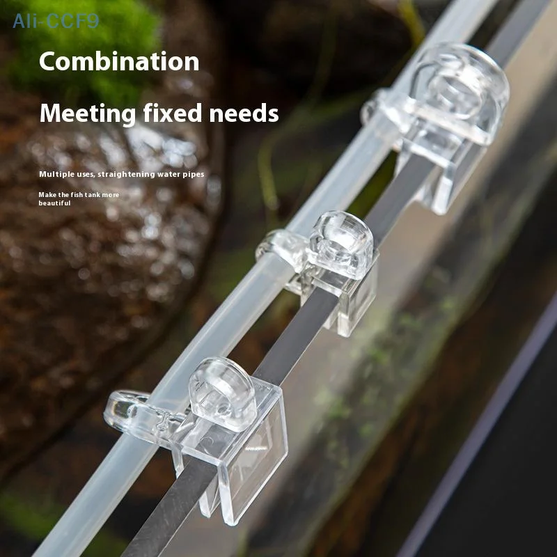 

5 Pcs Mini Fish Tank Hose Fixing Clip Retainer Multi-Size Clips Home Supplies